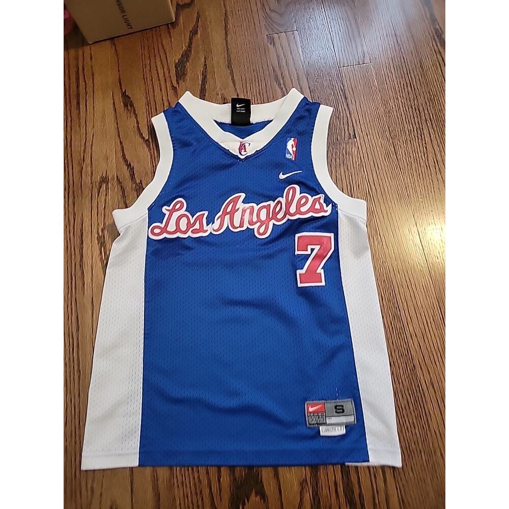 Nike Lamar Odom Los Angeles Clippers Youth Size Small Jersey NBA Basketball Boys - Picture 2 of 10